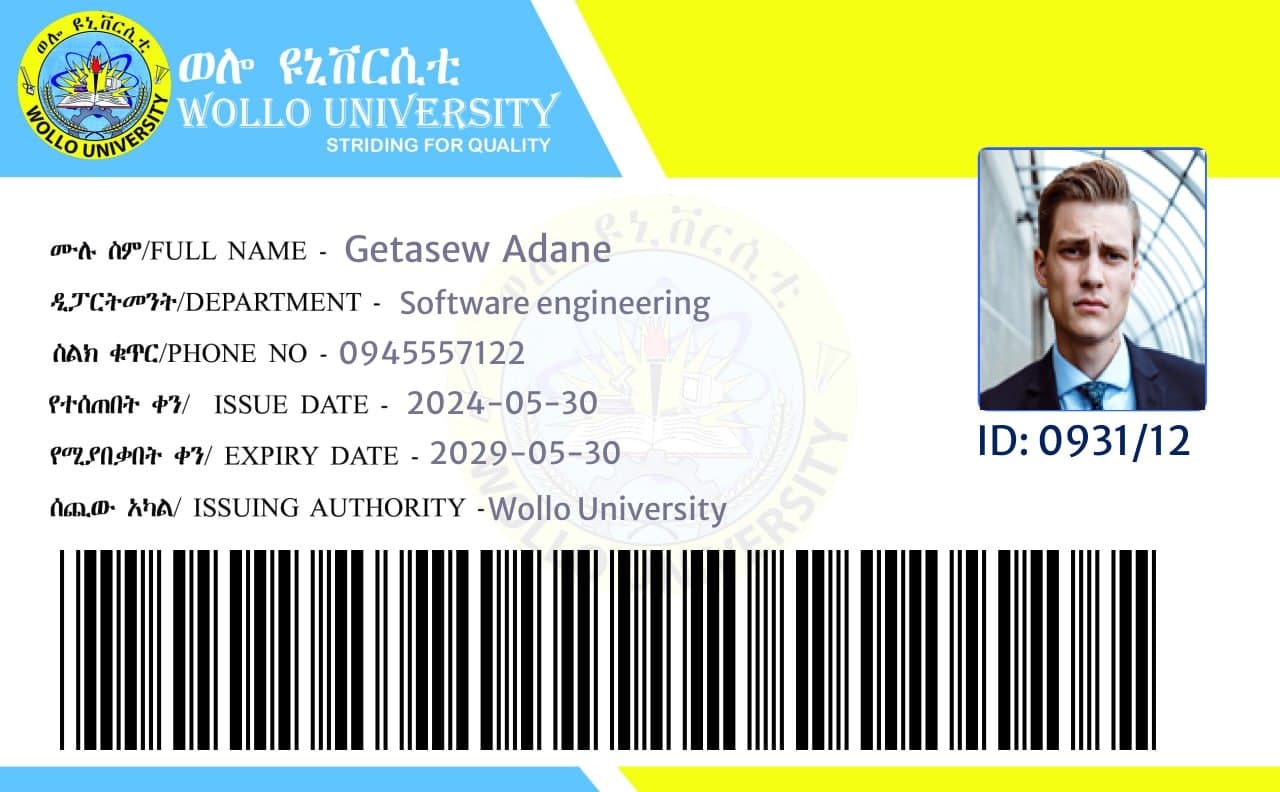 Wollo University One Card System